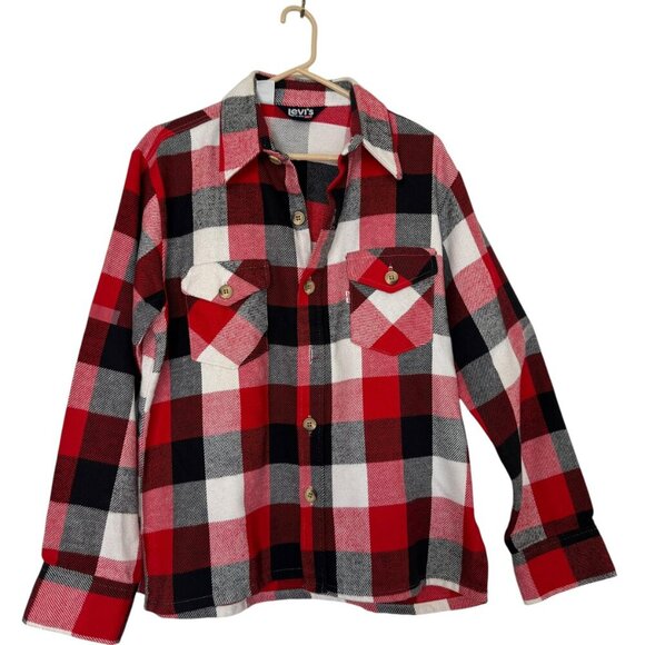 Levi's ClassicVintage Men's  Plaid Flannel. SZ:L - Picture 6 of 6